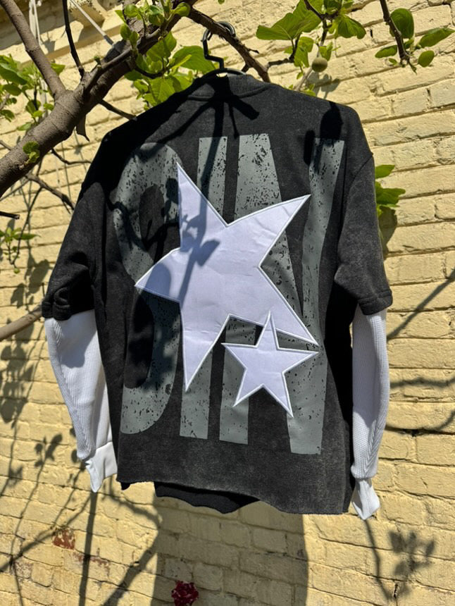 SIN Black Extended Tee