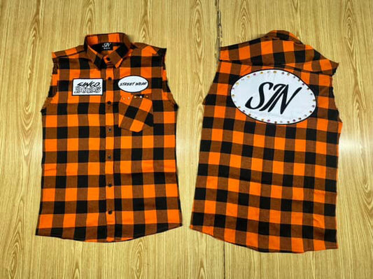Sleeveless Orange